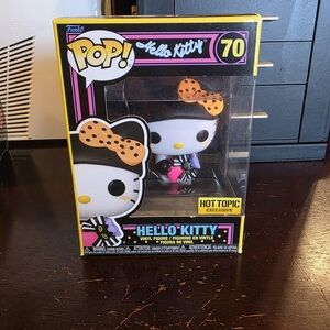Funko Hello Kitty Pop Figure with Orange and Black Bow